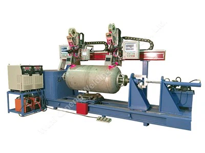 Araç LNG Silindir Çevresel Kaynak Makinesi